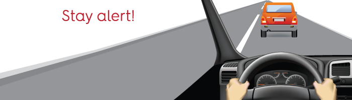 Stay alert when using Automatic Emergency Steering. This safety feature is meant to assist drivers, not replace them.